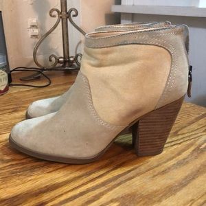 Beige booties!